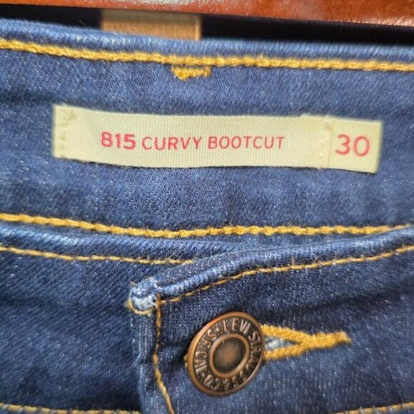 Levi's 815 Curvy Boot Cut Women's Jeans 30x32 - Picture 11 of 14
